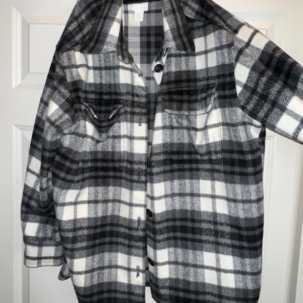 Checkers flannel jacket